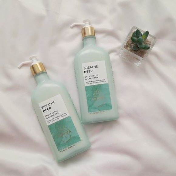 New Bath & Body Works Breathe Deep Eucalyptus & Lavender Body Lotion x 2 $33 - Picture 1 of 1